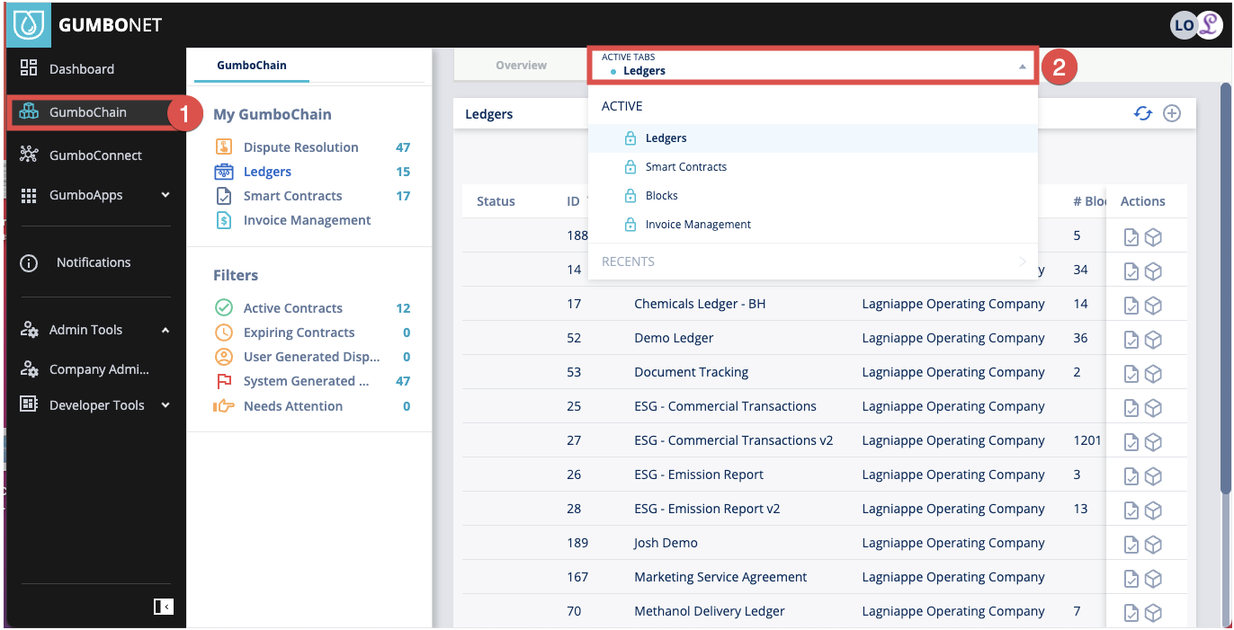 What are Active Tabs?